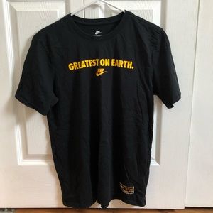 black Nike t-shirt